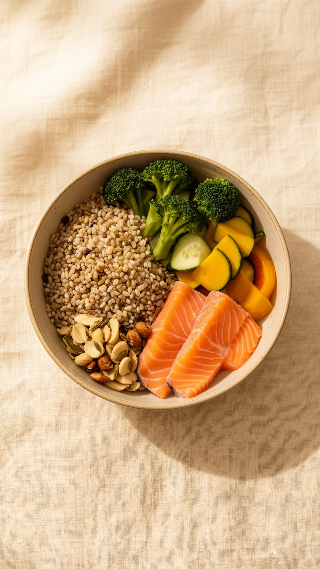 Balanced nutrition bowl